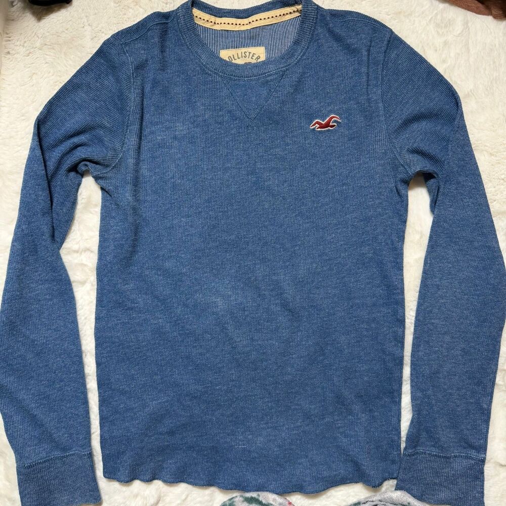 Hollister blue longsleeve